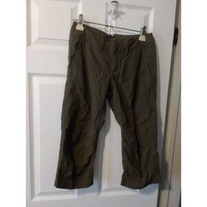 The North Face Aphrodite Capri Green Pants Womens Sz 2 XS Nylon Outdoors Hiking